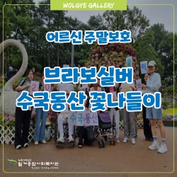 2025년 브라보실버 어르신 주말보호 및 심리정서..